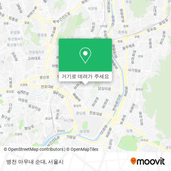 병천 아우내 순대 지도