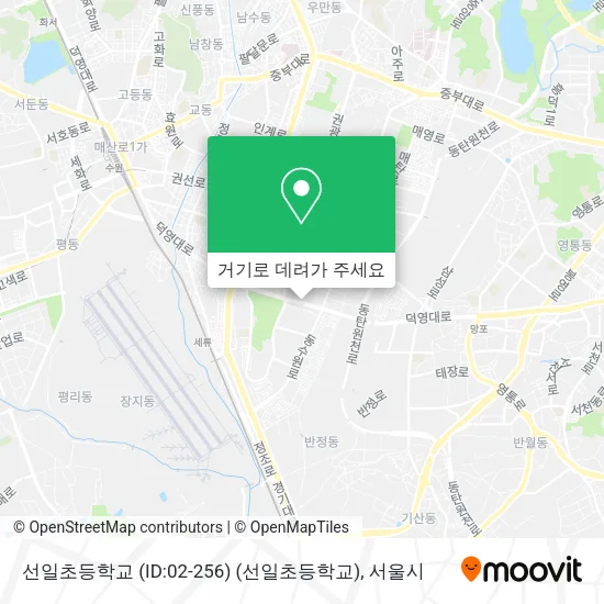 선일초등학교 (ID:02-256) (선일초등학교) 지도