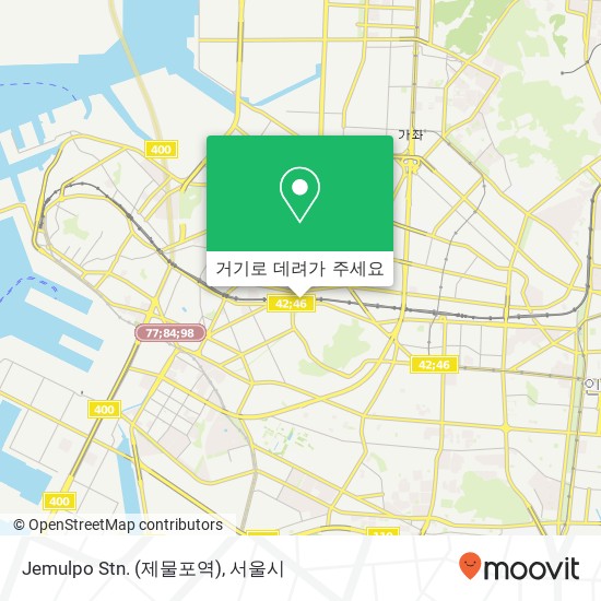 Jemulpo Stn. (제물포역) 지도