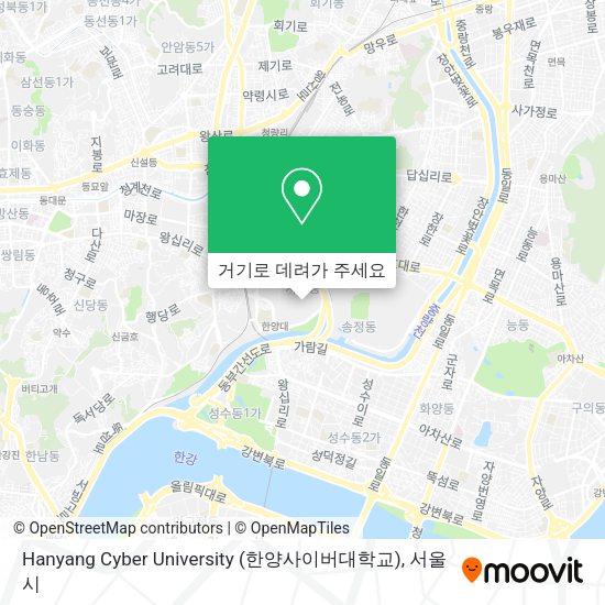 Hanyang Cyber University (한양사이버대학교) 지도