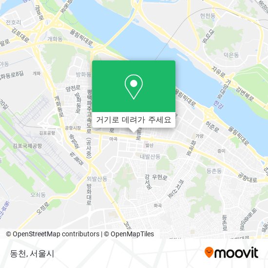 동천 지도