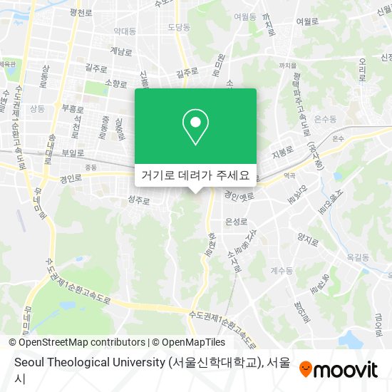 Seoul Theological University (서울신학대학교) 지도
