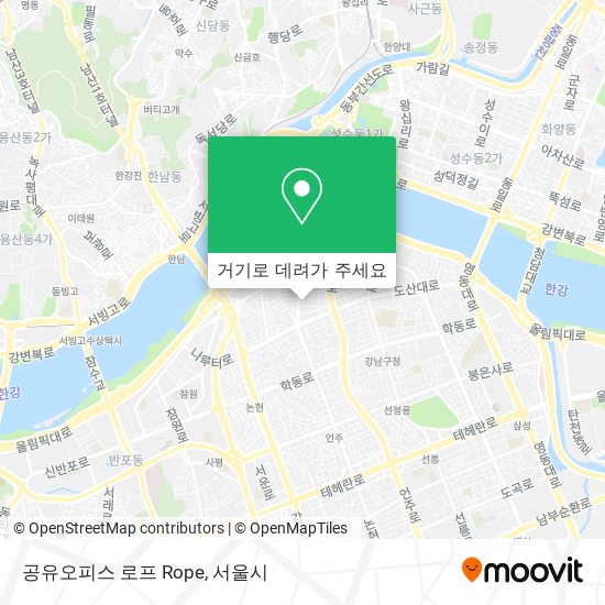 공유오피스 로프 Rope 지도
