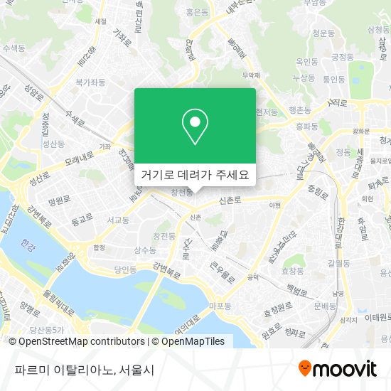 파르미 이탈리아노 지도