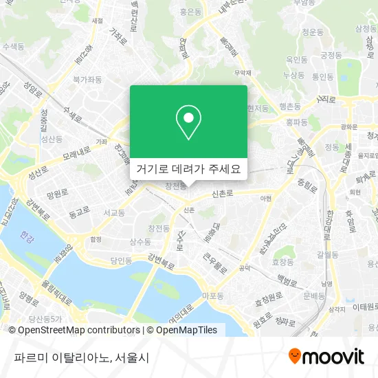 파르미 이탈리아노 지도