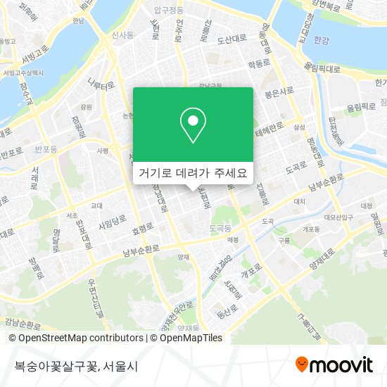 복숭아꽃살구꽃 지도