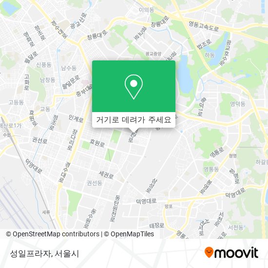 성일프라자 지도