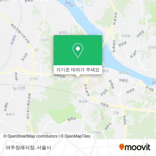 여주장례식장 지도