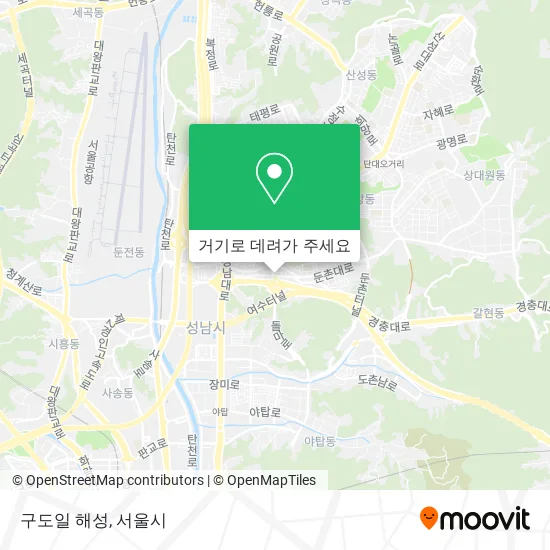 구도일 해성 지도