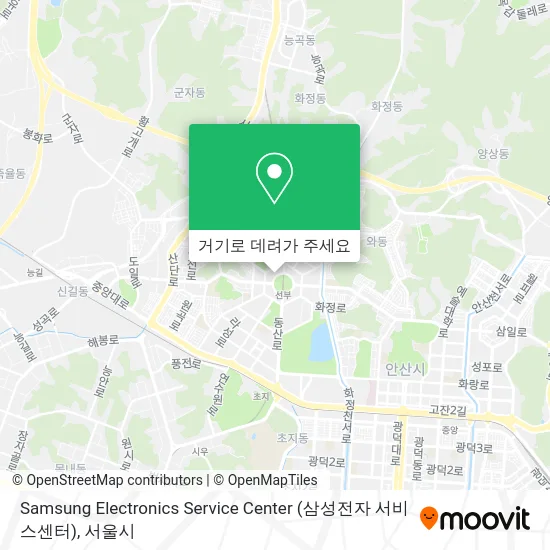 Samsung Electronics Service Center (삼성전자 서비스센터) 지도