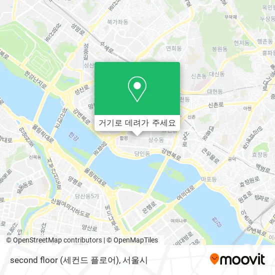 second floor (세컨드 플로어) 지도