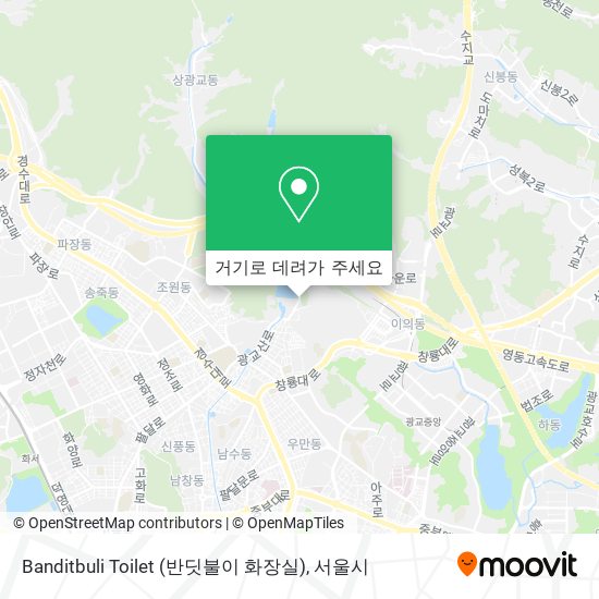 Banditbuli Toilet (반딧불이 화장실) 지도