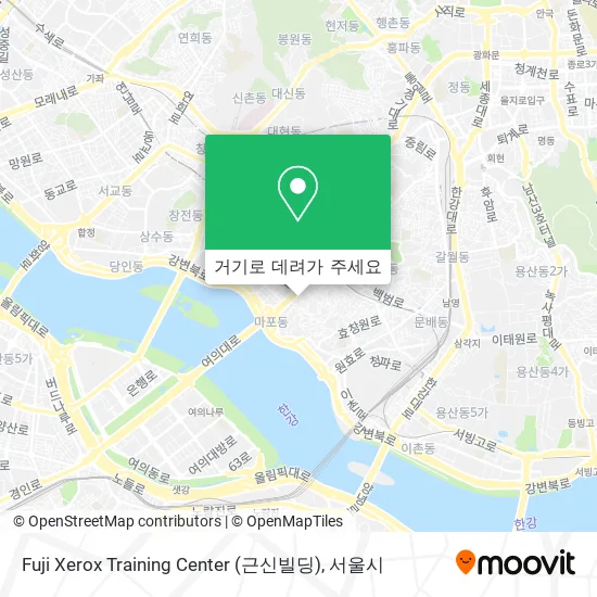 Fuji Xerox Training Center (근신빌딩) 지도