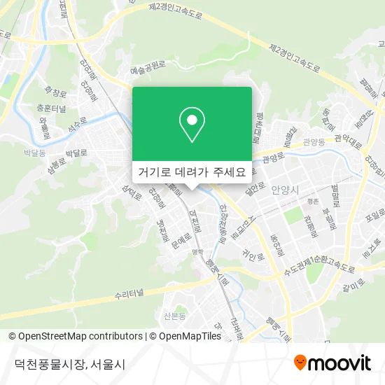 덕천풍물시장 지도