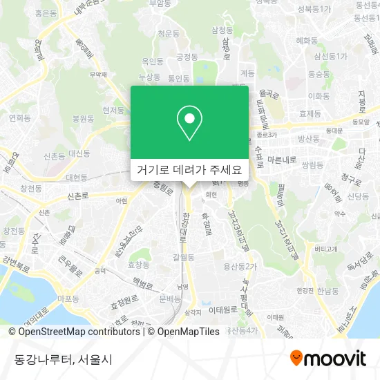 동강나루터 지도