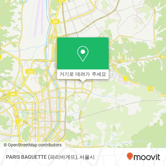 PARIS BAGUETTE (파리바게뜨) 지도