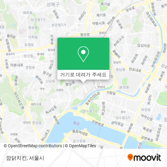 깜닭치킨 지도