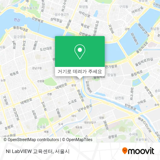 NI LabVIEW 교육센터 지도