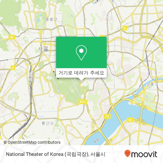 National Theater of Korea (국립극장) 지도