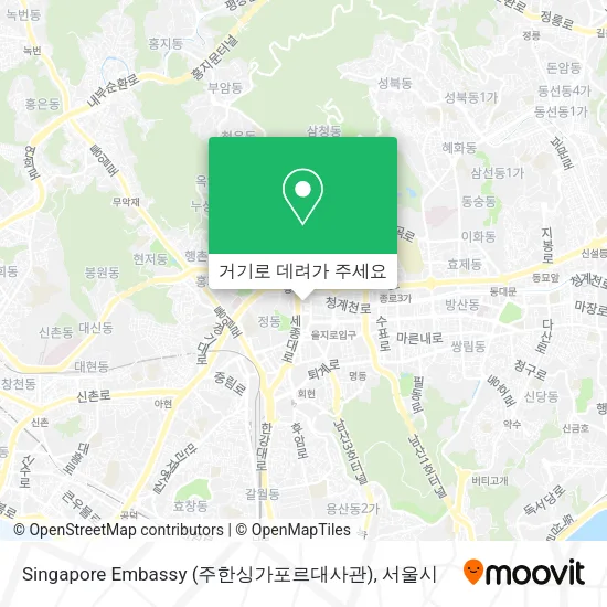 Singapore Embassy (주한싱가포르대사관) 지도