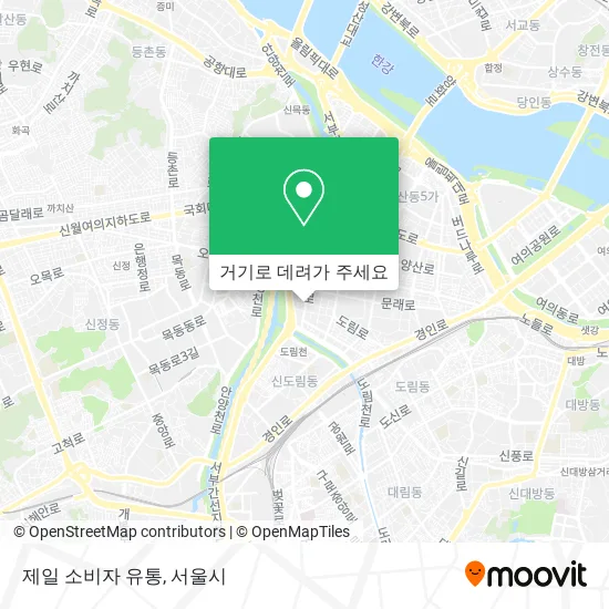 제일 소비자 유통 지도