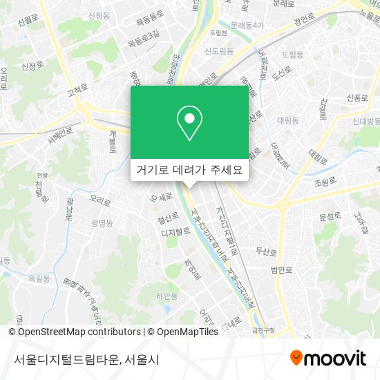 서울디지털드림타운 지도