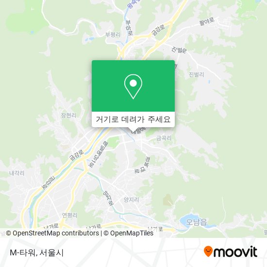 M-타워 지도