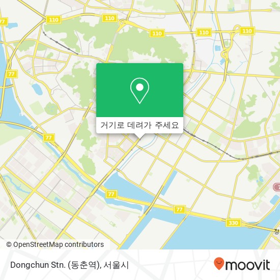 Dongchun Stn. (동춘역) 지도