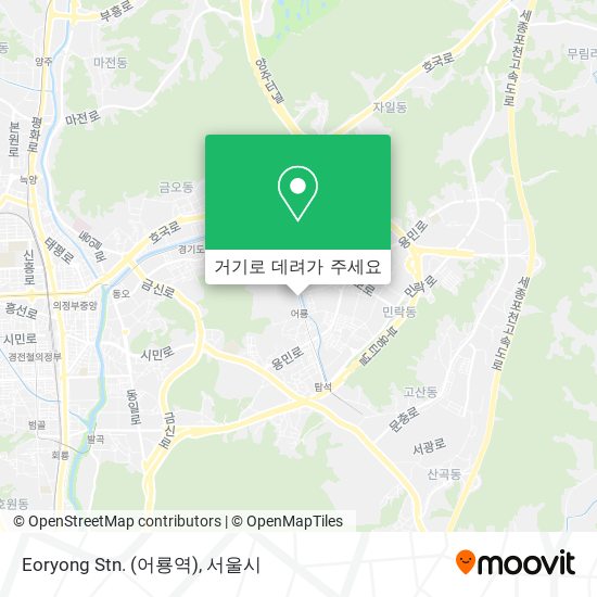 Eoryong Stn. (어룡역) 지도