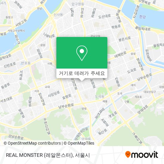 REAL MONSTER (레알몬스터) 지도