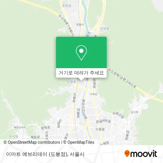 이마트 에브리데이 (도봉점) 지도
