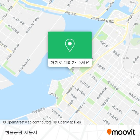한울공원 지도