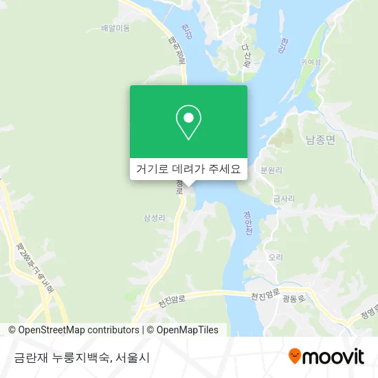 금란재 누룽지백숙 지도