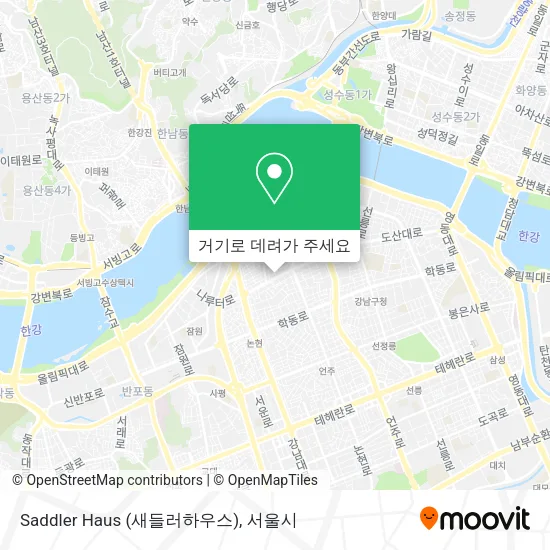 Saddler Haus (새들러하우스) 지도