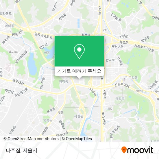 나주집 지도