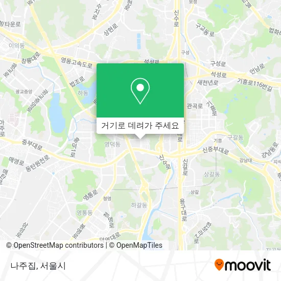 나주집 지도