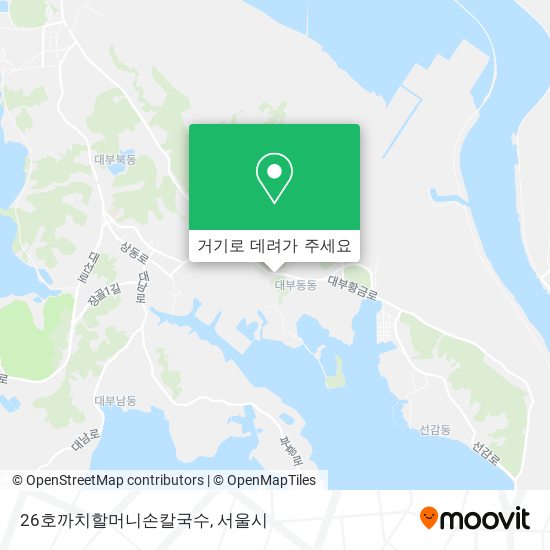 26호까치할머니손칼국수 지도