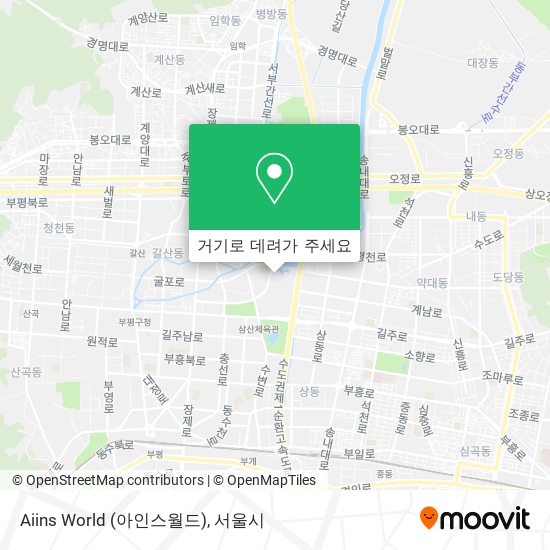 Aiins World (아인스월드) 지도