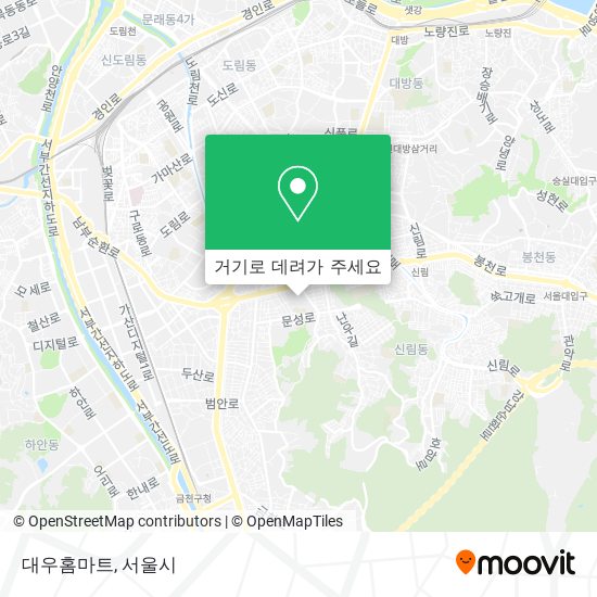 대우홈마트 지도