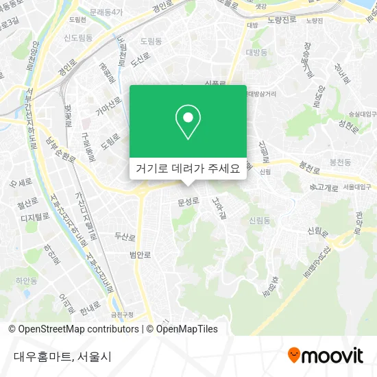 대우홈마트 지도