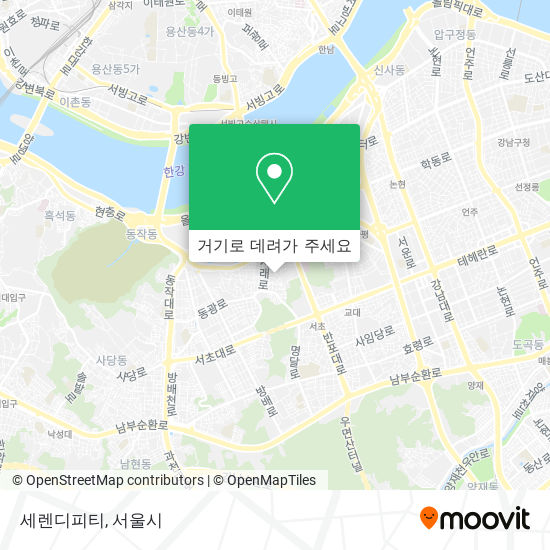 세렌디피티 지도