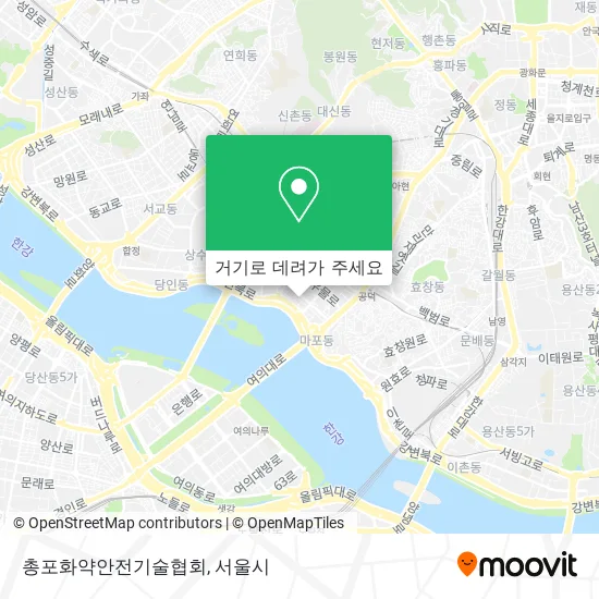 총포화약안전기술협회 지도