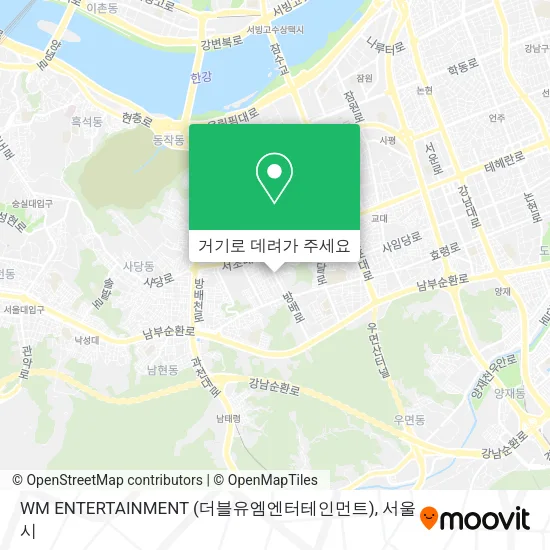 WM ENTERTAINMENT (더블유엠엔터테인먼트) 지도