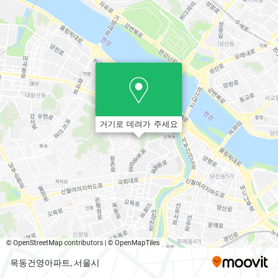 목동건영아파트 지도