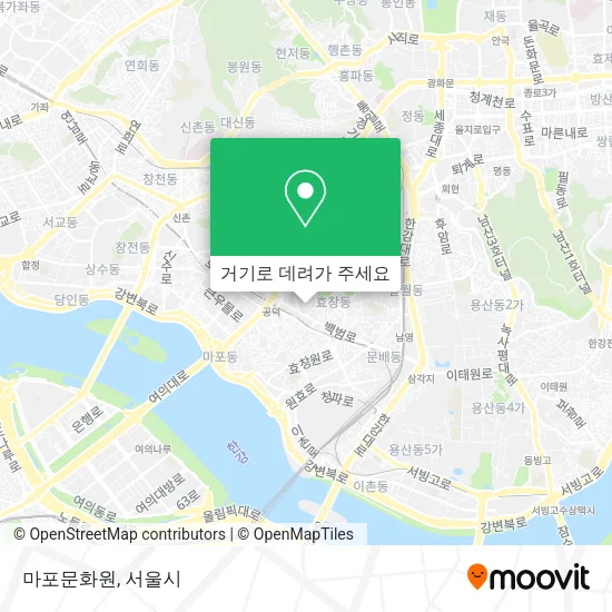 마포문화원 지도