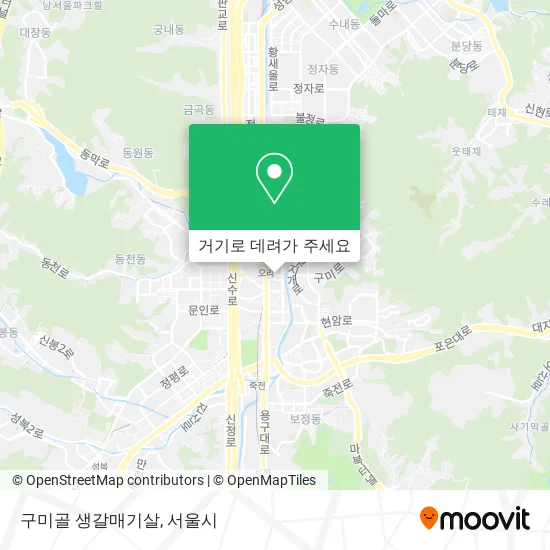 구미골 생갈매기살 지도