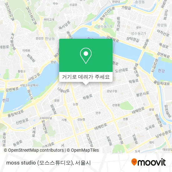moss studio (모스스튜디오) 지도