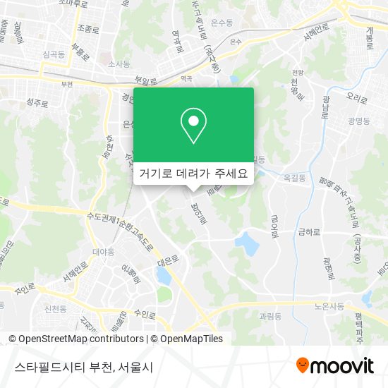 스타필드시티 부천 지도