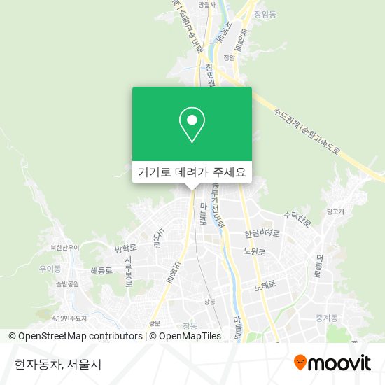 현자동차 지도