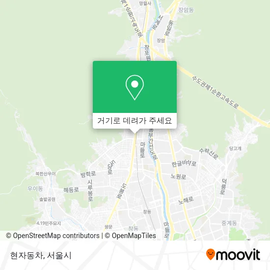 현자동차 지도